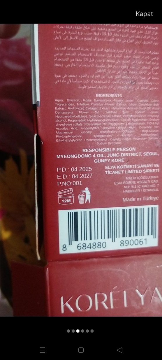 Korelya Salyangoz Özlü Soyulabilir Jel Maske 50 ml - Görsel 3