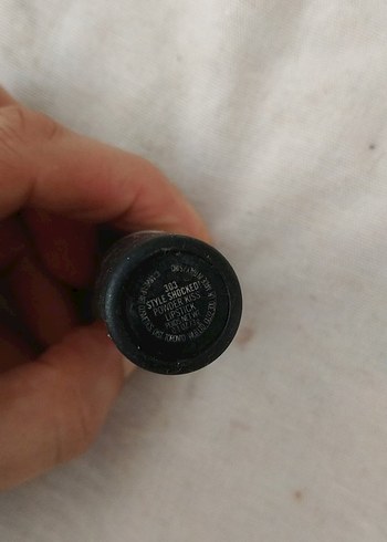 Beden kırmızı Renk MAC 303 Style Shocked Koyu Kırmızı Ruj
