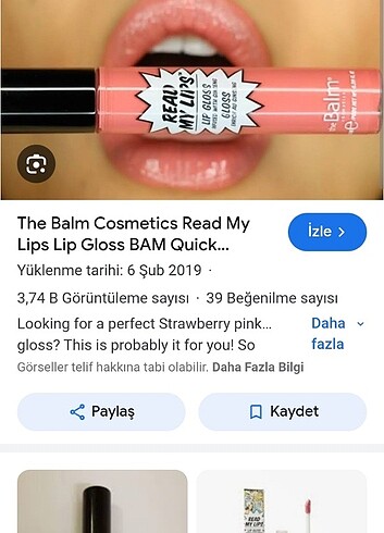 Lip gloss 
