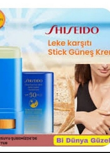 Stik güneş koruyucusu