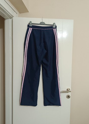 Fermuarlı Pembe Lacivert  eşofman takimi - Görsel 2