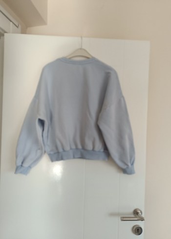 Bej Baskılı Kadın Sweatshirt - Görsel 3