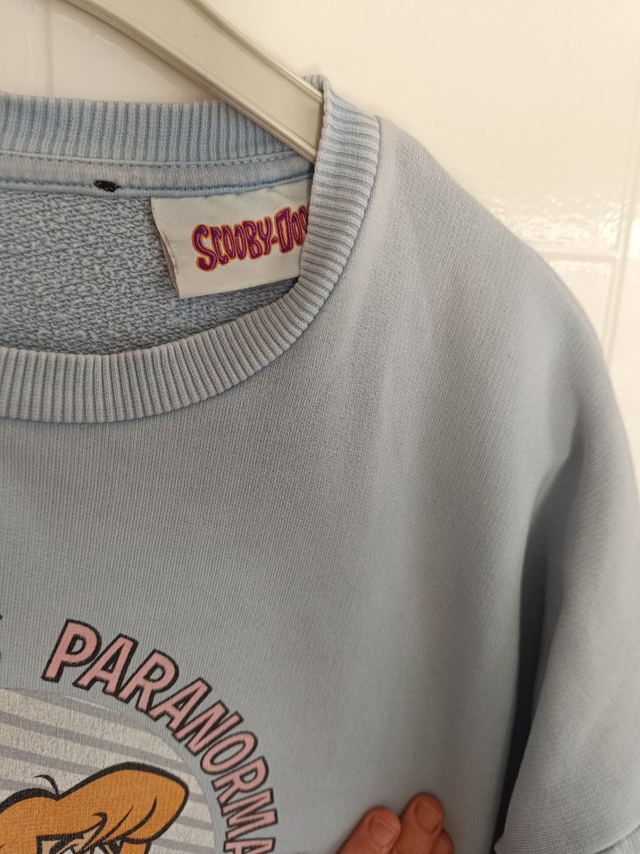 Bej Baskılı Kadın Sweatshirt - Görsel 4