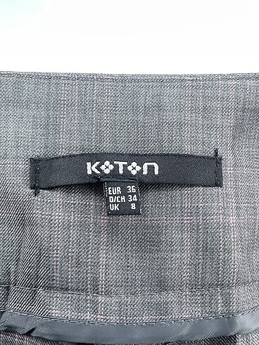 36 Beden gri Renk Koton Kumaş Pantolon %70 İndirimli.