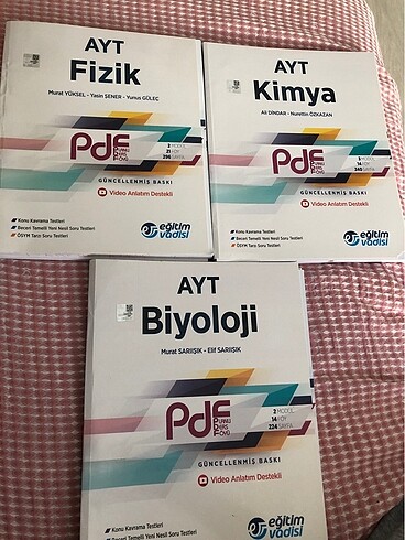 Ayt Fizik Kimya Biyoloji PDF Föy Eğitim Vadisi