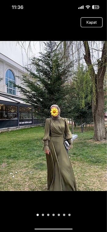 Abiye tesettür Manuka