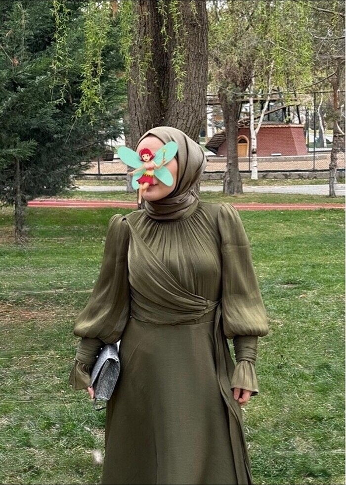 Abiye tesettür Manuka - Görsel 4