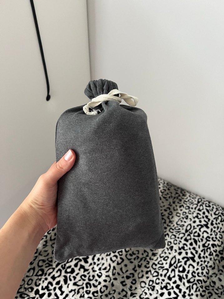 Gri Bebek Kanguru Sling - Görsel 5