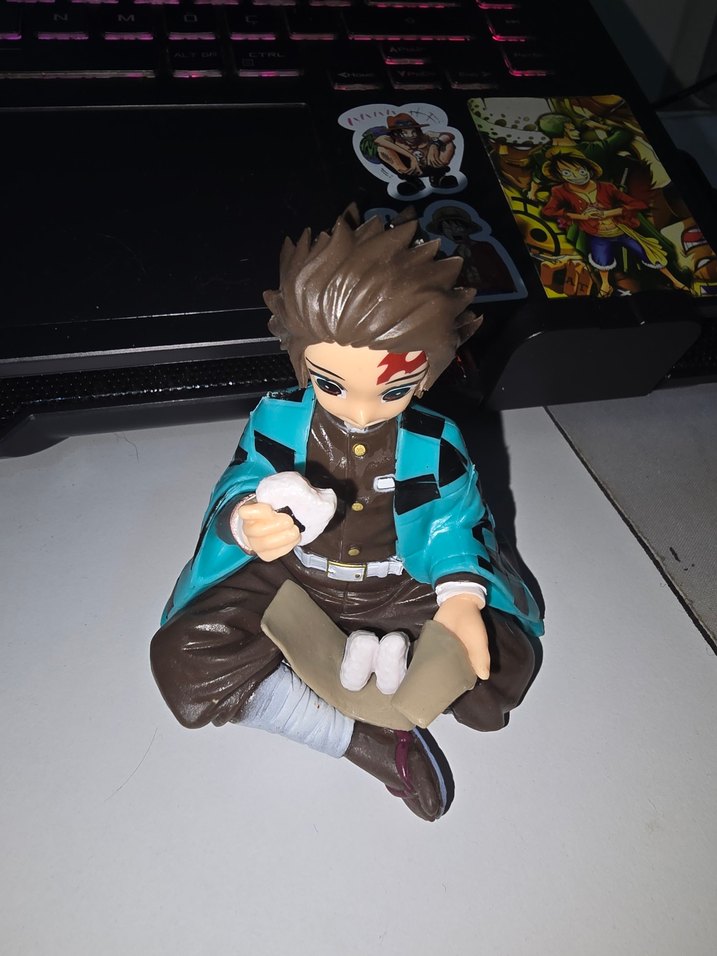 demon slayer tanjiro rice figür - Görsel 2