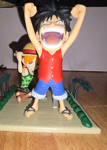 One piece luffy & nami banpresto figür - Görsel 2