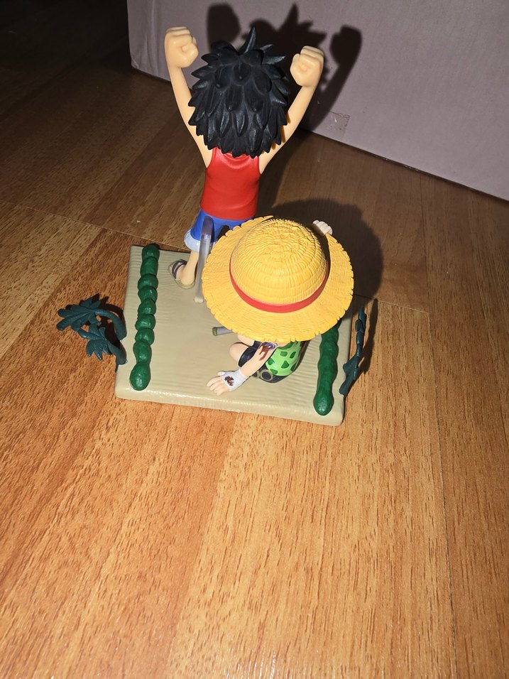 One piece luffy & nami banpresto figür - Görsel 3