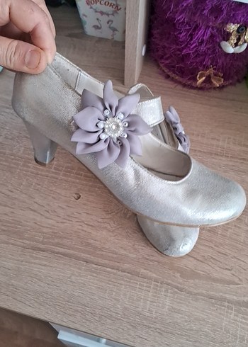 Kız Çocuk topuklu ayakkabı - Görsel 2