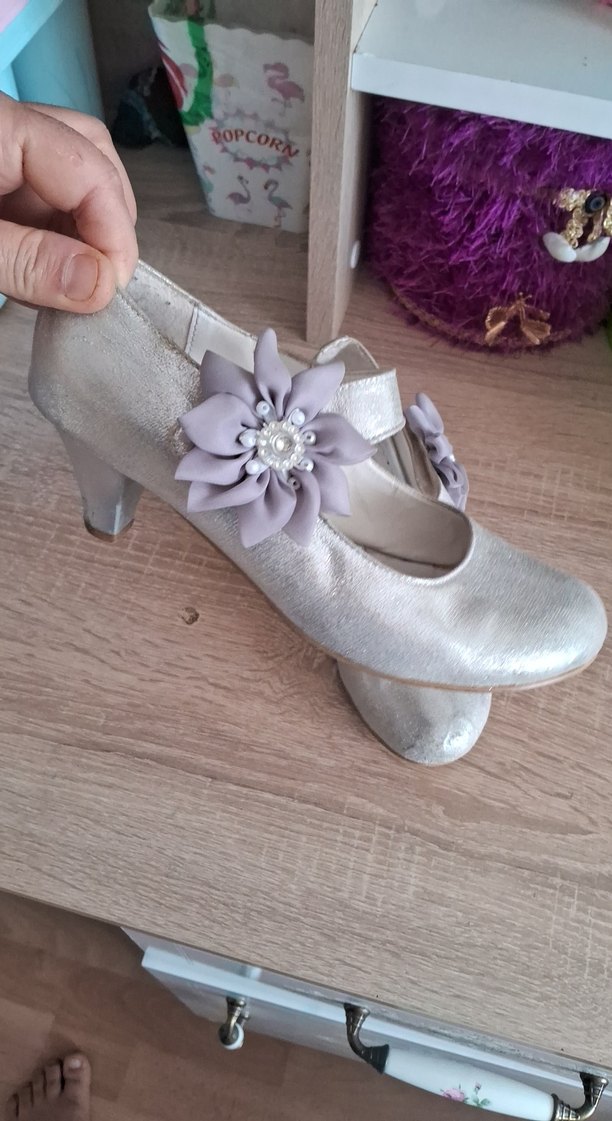 Kız Çocuk topuklu ayakkabı - Görsel 2