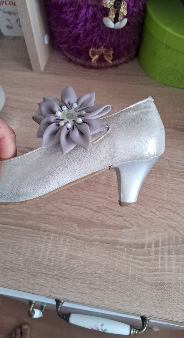 Kız Çocuk topuklu ayakkabı - Görsel 3