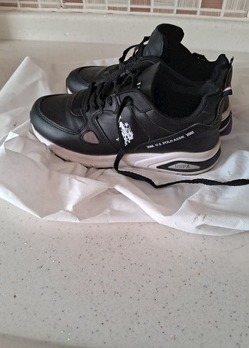 U.S Polo Assn. U.S. Polo Assn. Siyah Spor Ayakkabı