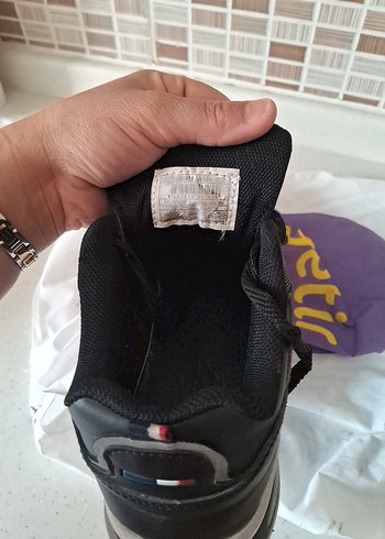 36 Beden siyah Renk U.S. Polo Assn. Siyah Spor Ayakkabı