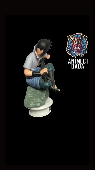 Sasuke Uchiha Naruto Anime figür 9-10cm