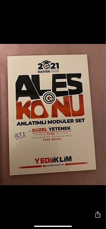  ALES konu anlatımlı modüller set