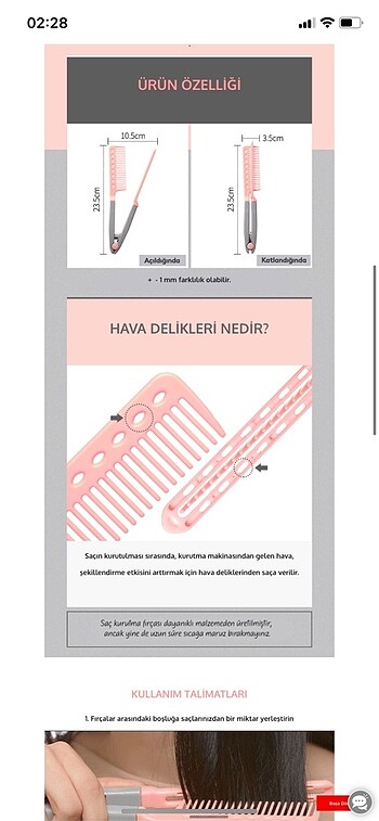 MISSHA A'PIEU Easy Hair Dry Brush - Görsel 5