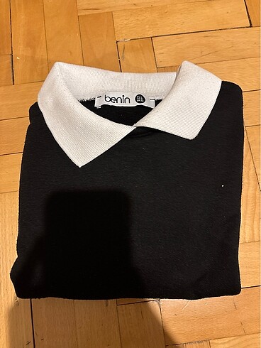 l Beden siyah Renk Sweatshirt