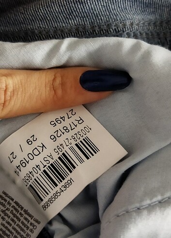29 Beden Mavi Tess jeans