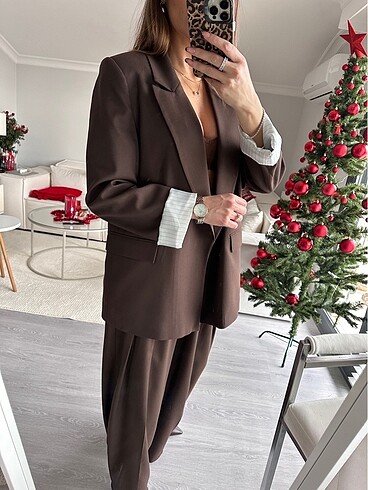 Diğer Acı Kahve Premium Blazer Ceket