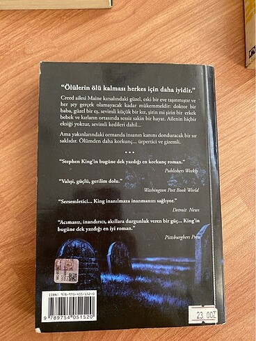  Stephen King Hayvan Mezarlığı