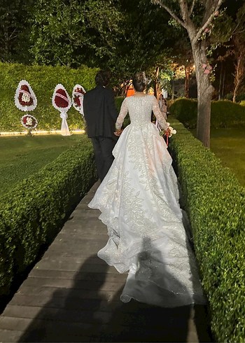 Mediha cambaz özel yapım gelinlik - Görsel 4