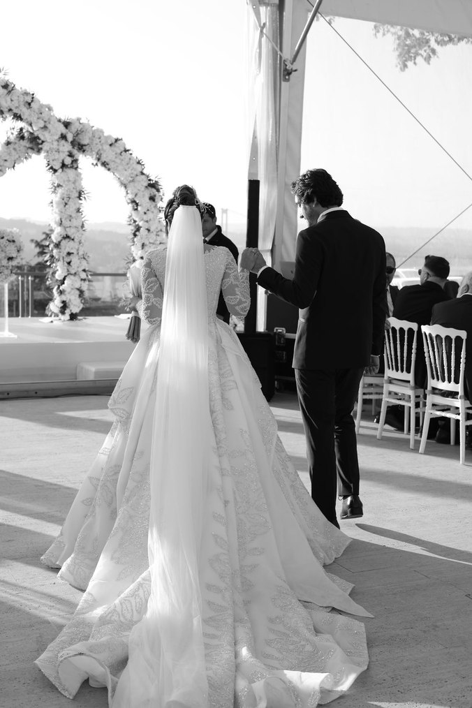 Mediha cambaz özel yapım gelinlik - Görsel 3