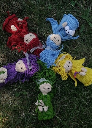 Amigurumi Şans Bebekleri (3lü fiyat) 