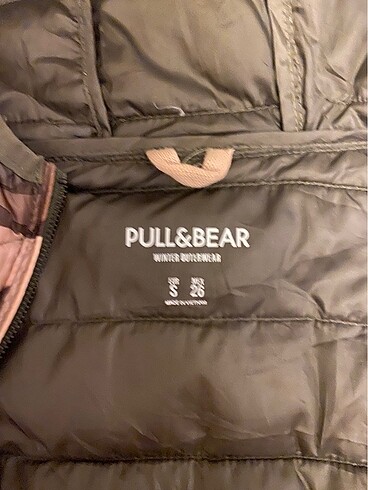 s Beden Pull & Bear Kamufulaj Desen S Beden Ceket