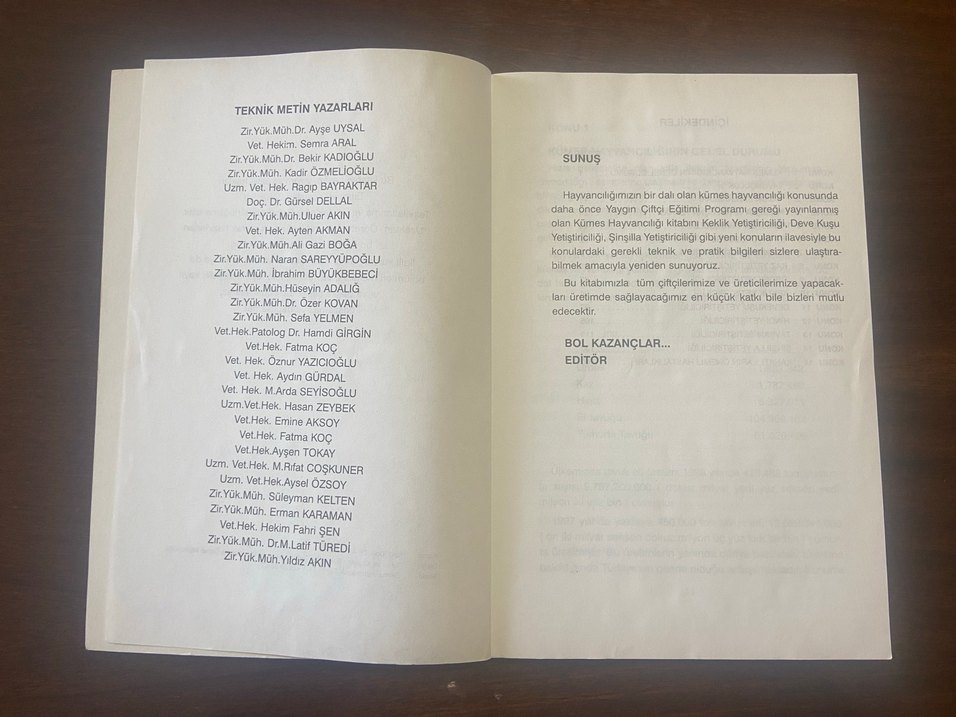 Kümes Hayvancılığı Kitabı - 2001 - Görsel 2