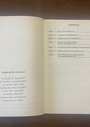 Yayçep Balık Yetiştiriciliği ve İçsu Araçları Kitabı - Görsel 2