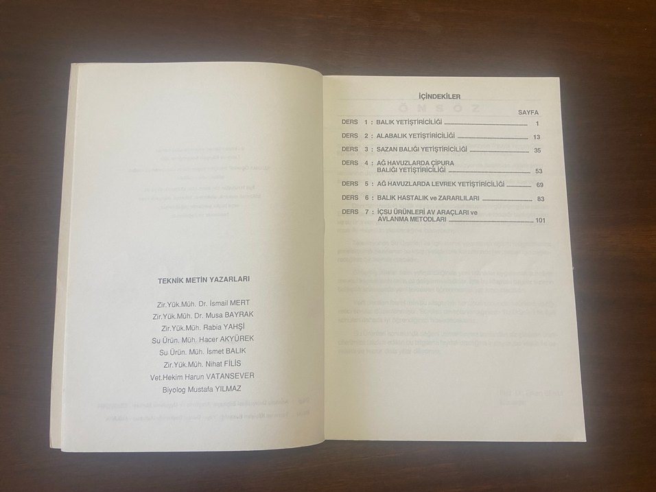 Yayçep Balık Yetiştiriciliği ve İçsu Araçları Kitabı - Görsel 2