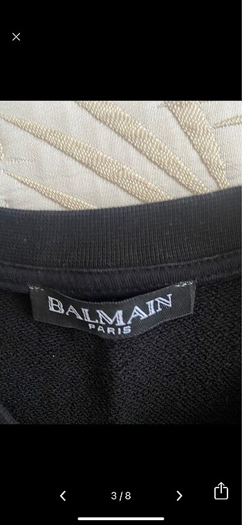 38 Beden BALMAIN PARİS SWEATSHIRT