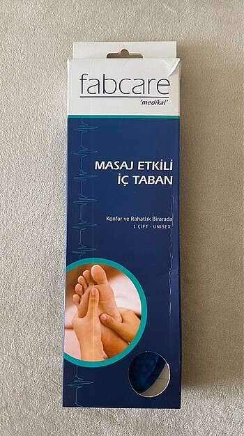 MASAJ ETKİLİ NANELİ ORTOPEDİK TABANLIK