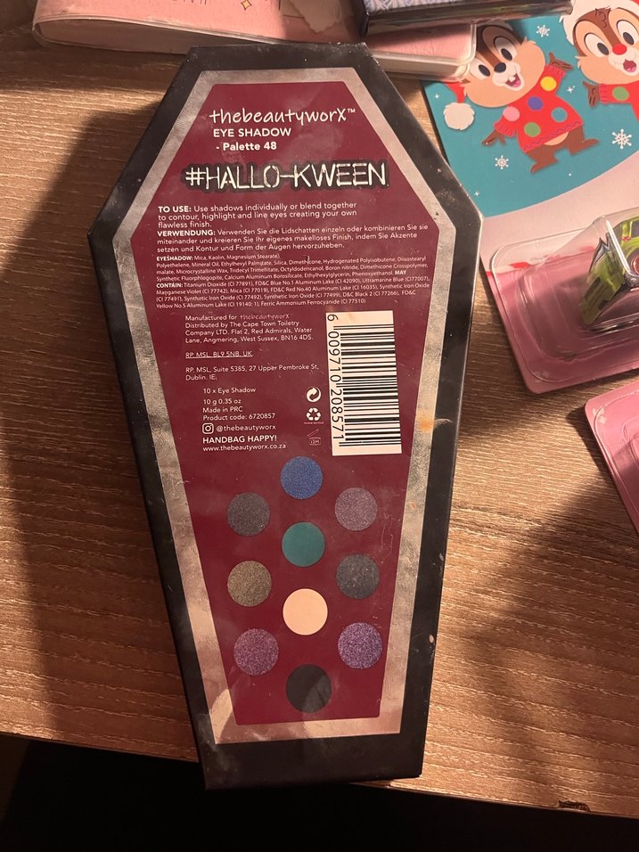 Gotik Çok Renkli Koyu Göz Farı Paleti - Görsel 3