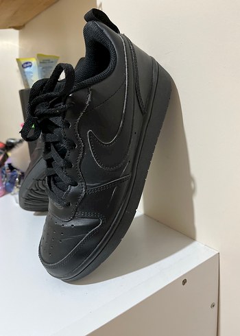 Siyah Kadın Spor Ayakkabı Velcro Bantlı 37.5 38 orijinal