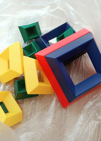Beden Renkli Lego Blokları Seti