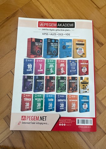  2024 KPSS Türkçe 30 Deneme Kitabı