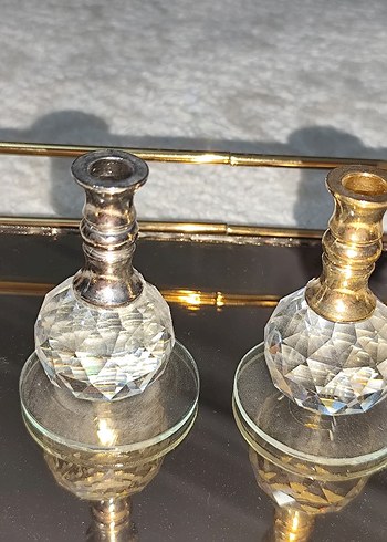 Parlak Gri Kristal Tüylük - Görsel 3