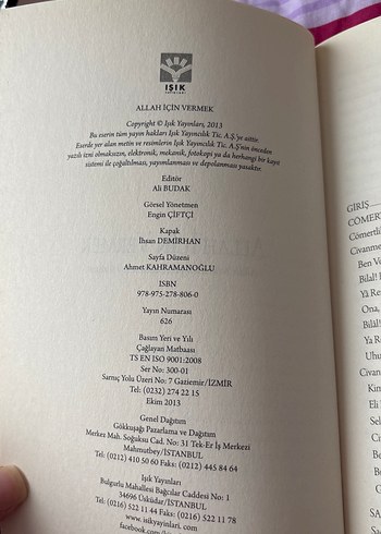 Cennet ve Cehennem & Allah İçin Vermek - Görsel 3