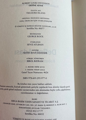 Define Adası - Robert Louis Stevenson - Görsel 3