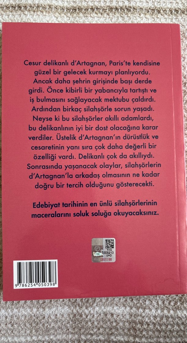 Üç Silahşörler - Alexandre Dumas - Görsel 2
