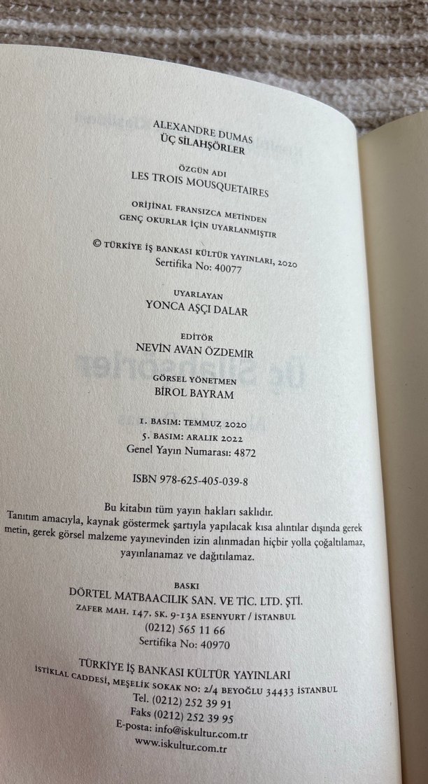 Üç Silahşörler - Alexandre Dumas - Görsel 3