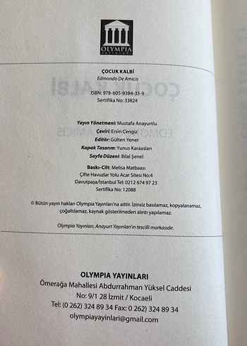 Çocuk Kalbi - Edmondo De Amicis - Görsel 3