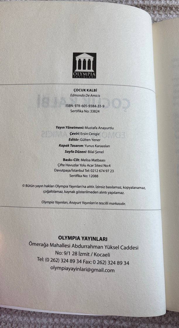 Çocuk Kalbi - Edmondo De Amicis - Görsel 3