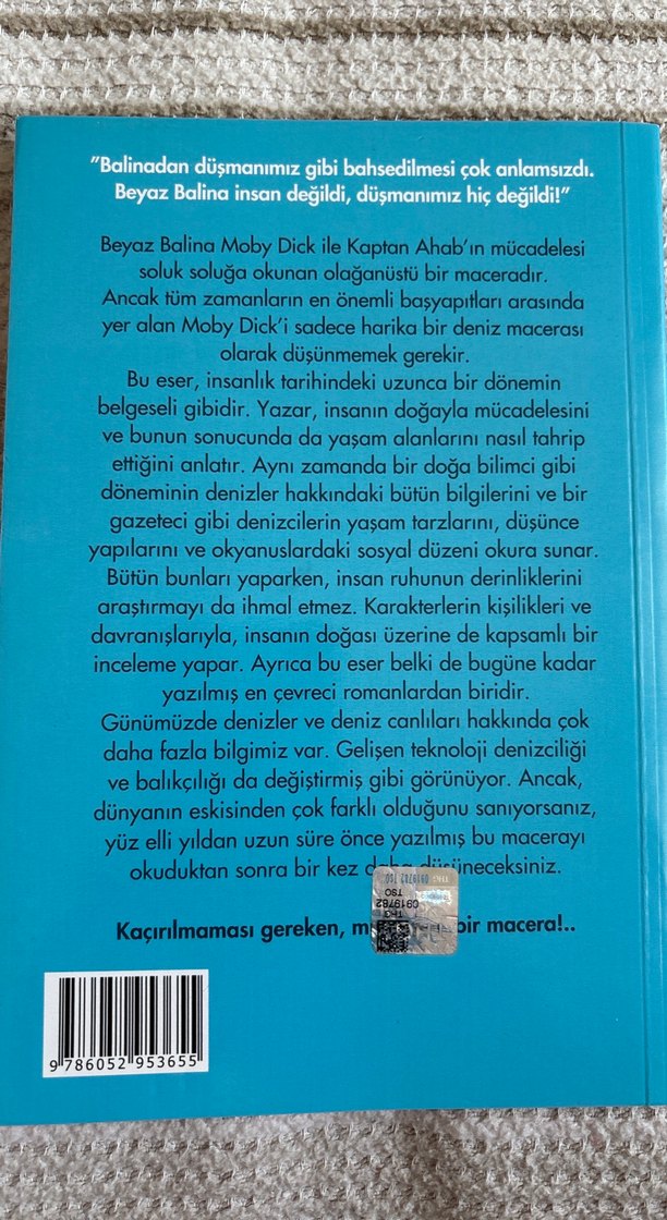 Moby Dick - Herman Melville, Kısaltılmış Metin - Görsel 2