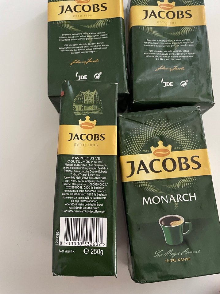 Jacobs Gold Kahve Tozu 4 lüPaket - Görsel 3