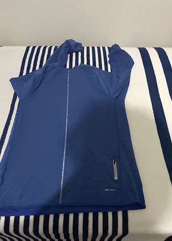 Erkek Spor Lacivert Uzun Kollu Tişört - Görsel 2